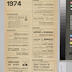 Programme de la fête votive de Saint-Rémy du 20 au 25 septembre 1974.