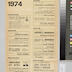 Programme de la fête votive de Saint-Rémy du 20 au 25 septembre 1974.